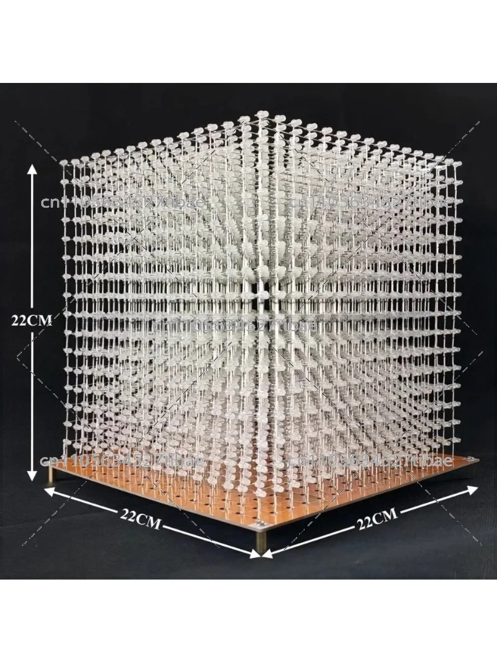 Diy Electronics Project Kit - Kit Kubus Cahaya 3D16mini 16x16x16 Produksi
