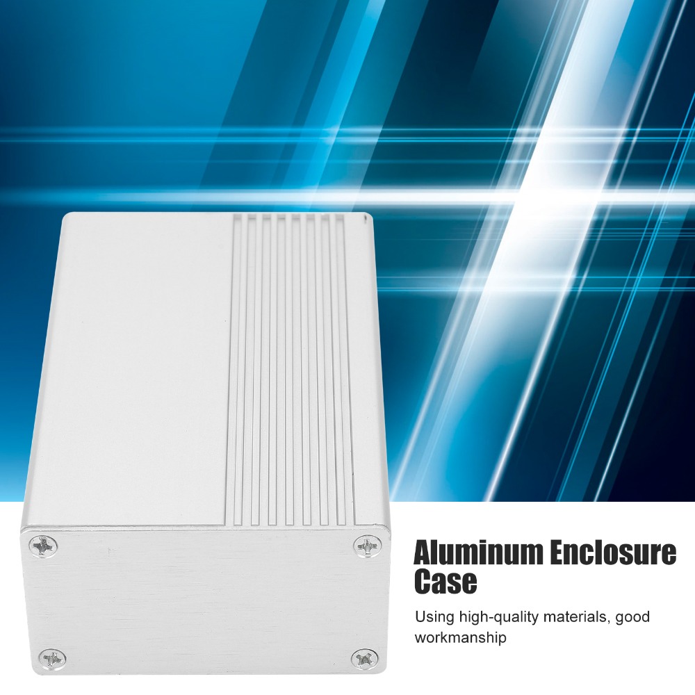 Kotak Proyek Paduan Aluminium  - Diy Electronics Box ulasan dan harga