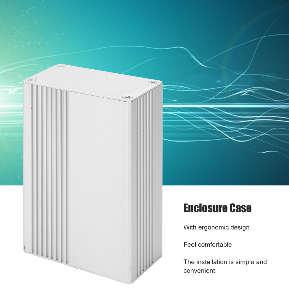 Kotak Proyek Paduan Aluminium  - Diy Electronics Box ulasan dan harga