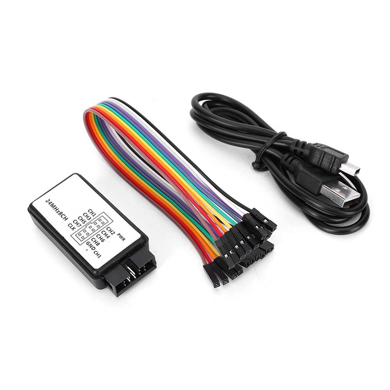 Penganalisis Logika 24MHz USB  - Logic Analyzer Usb ulasan dan harga