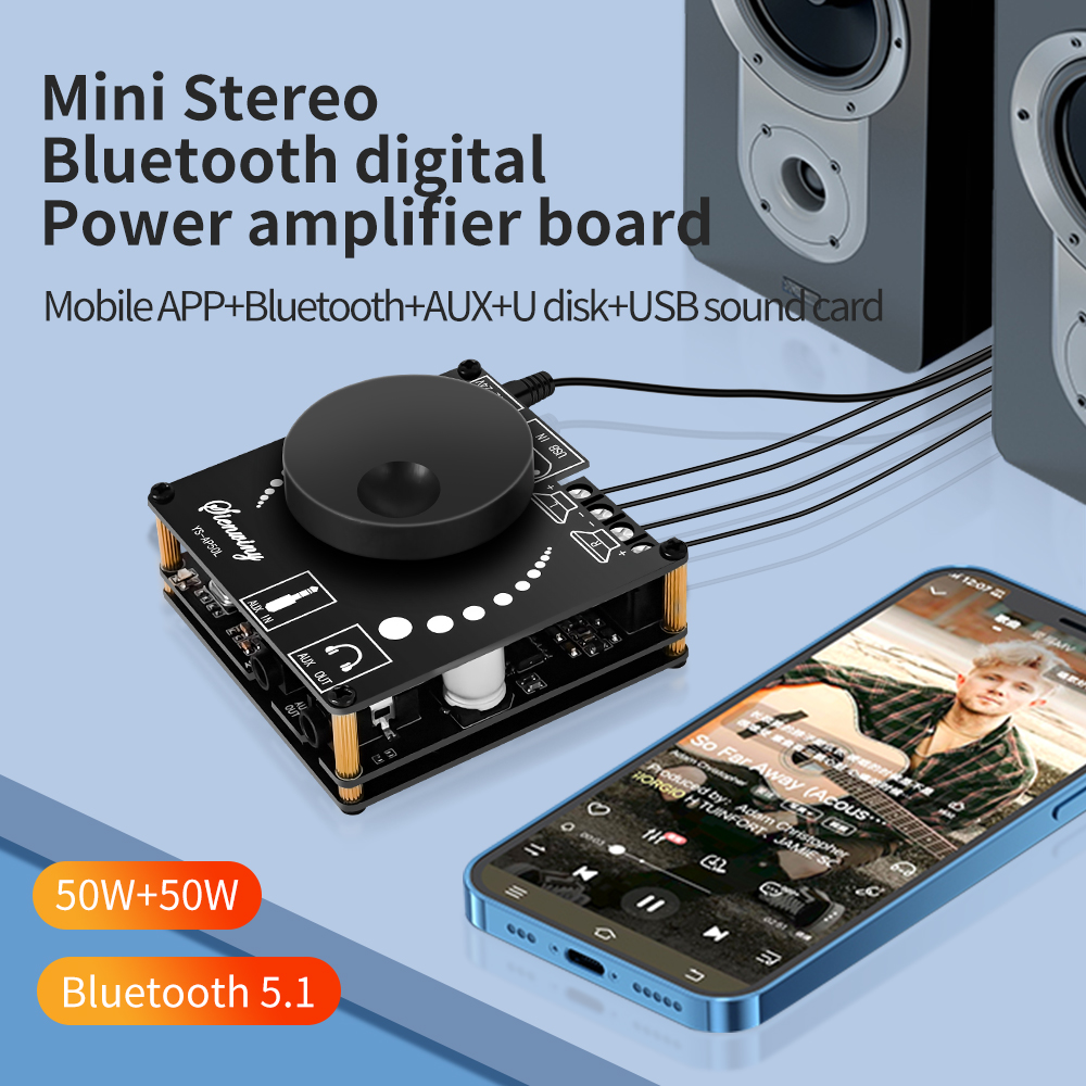 Modul Modifikasi Audio DIY 50W - Diy Audio Electronics Kit ulasan dan harga